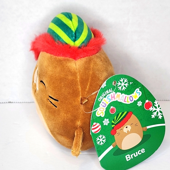 🎄 BRUCE 🦭 Elf Hat Walrus Christmas 2023 Original Squishmallow ☆》NWT《☆ - Picture 5 of 8